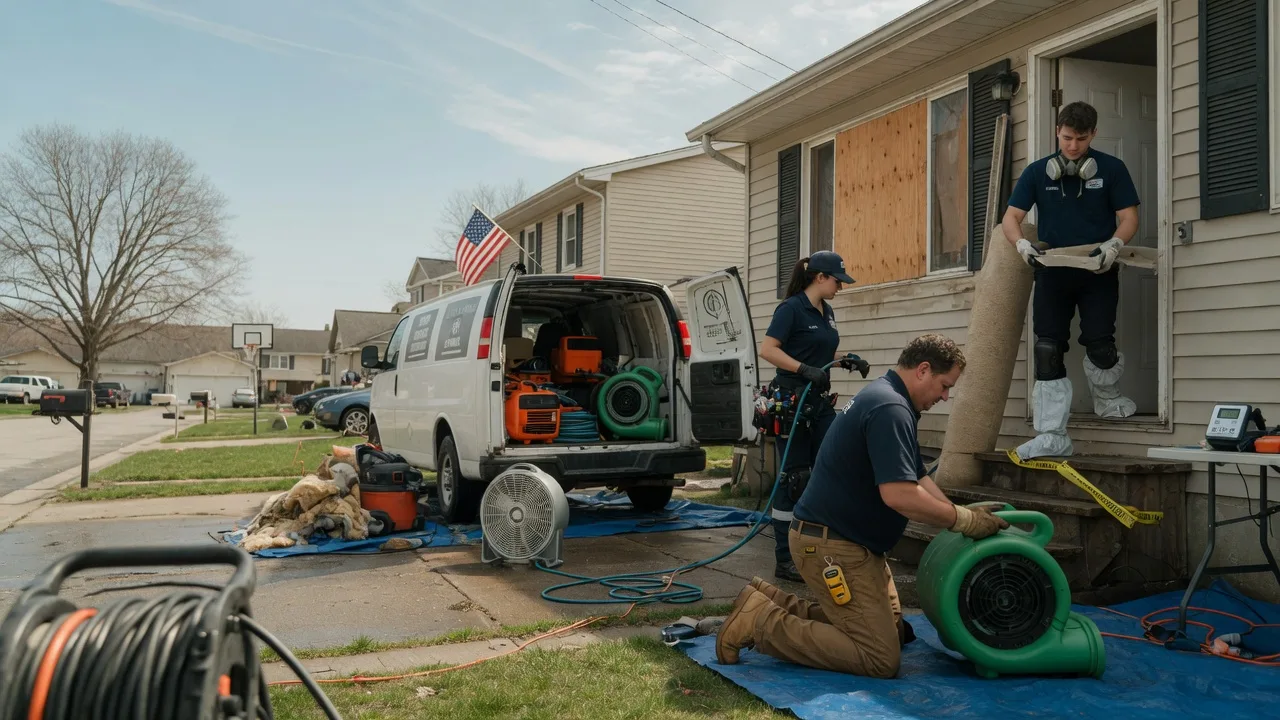 Water Damage Restoration in Richmond Dale, OH near me